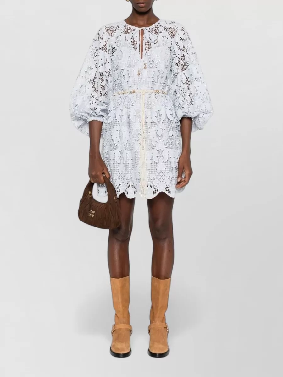 Zimmermann Lace Mini Dress