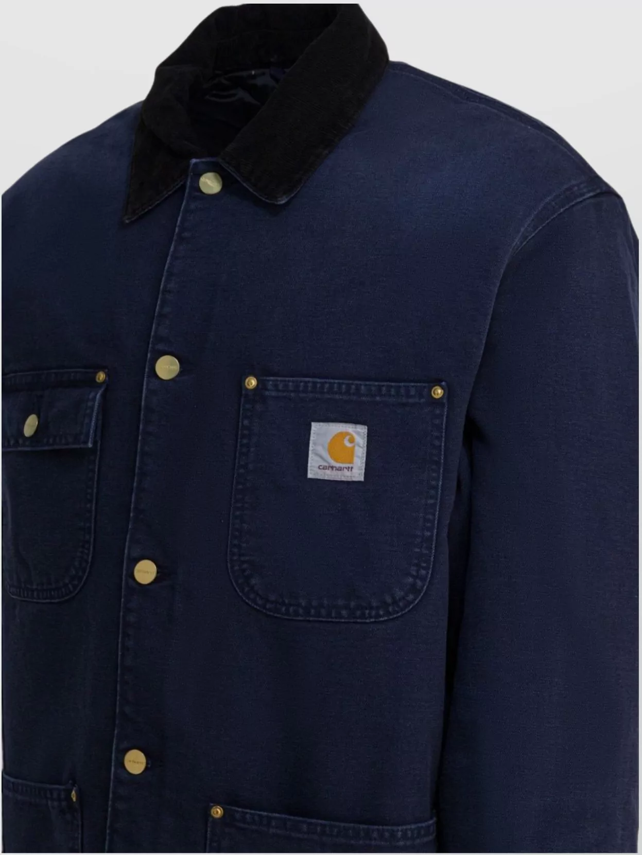Carhartt Wip Utility Chore Coat Front Pockets