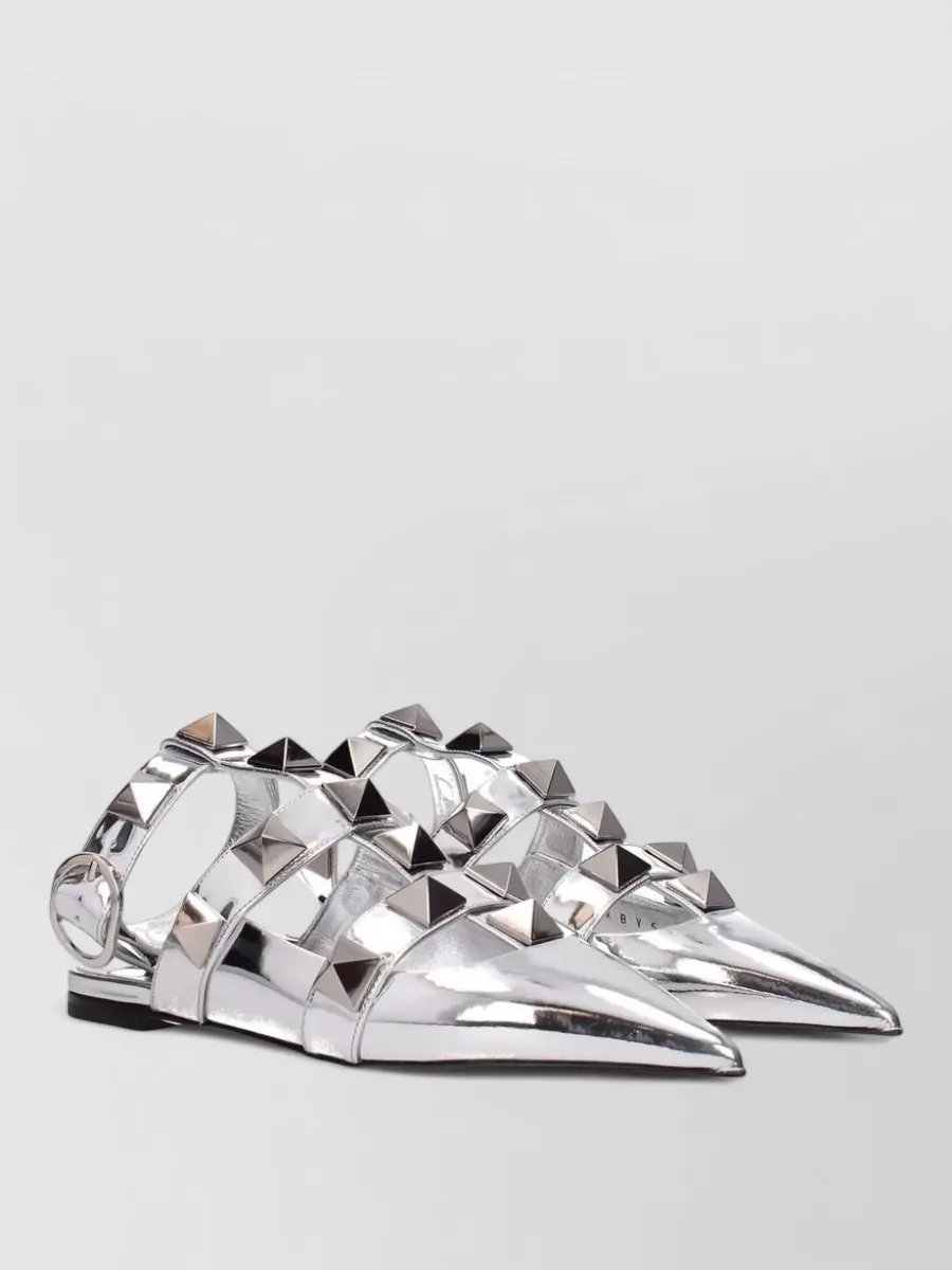 Valentino Garavani Patent leather rockstud sandals