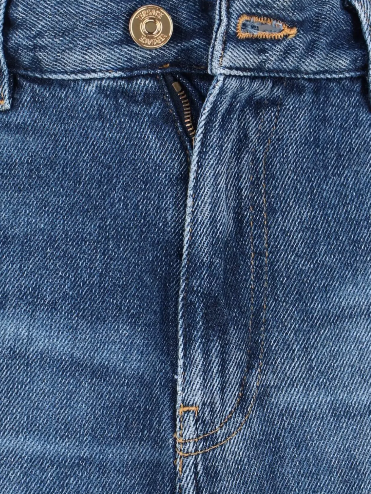 Versace Straight Trousers With Pockets And Loops