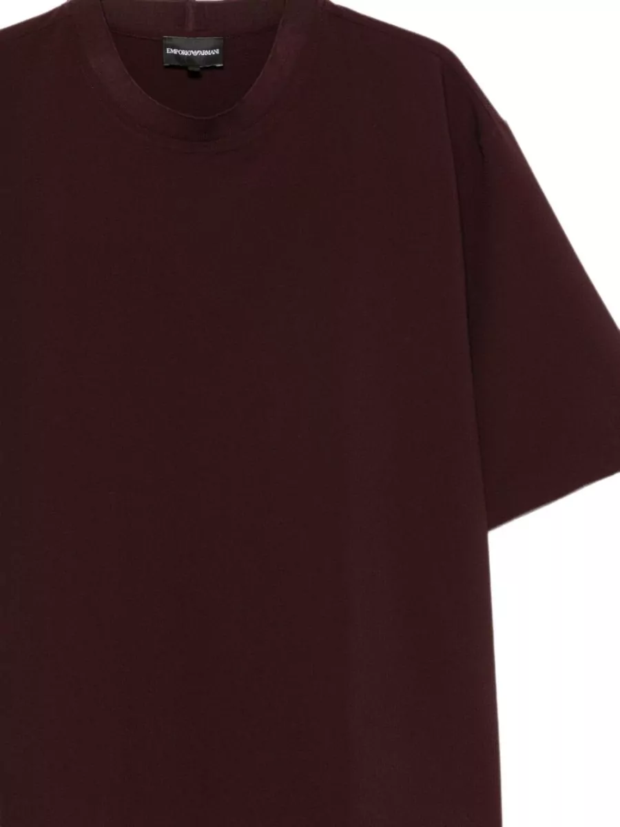 Emporio Armani Short Sleeve Shirt Round Neckline