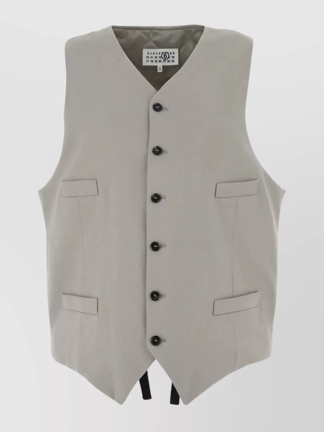 MM6 MAISON MARGIELA POLYESTER BLEND VEST WITH STRETCH AND PADDING