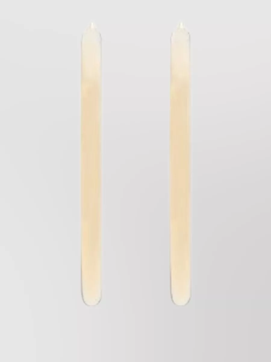 Saint Laurent Brass Hoop Earrings