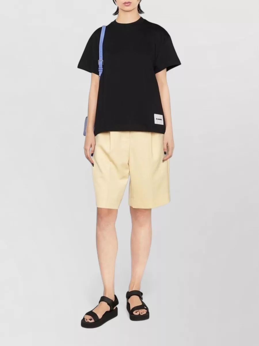 Jil Sander Plus Cotton Logo Patch T-Shirt Pack Of Three