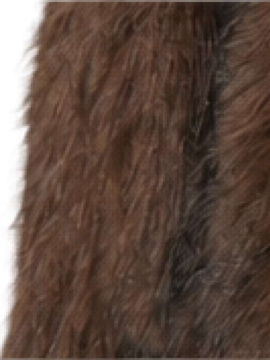 Ermanno Scervino Faux Fur Long-Sleeve Coat