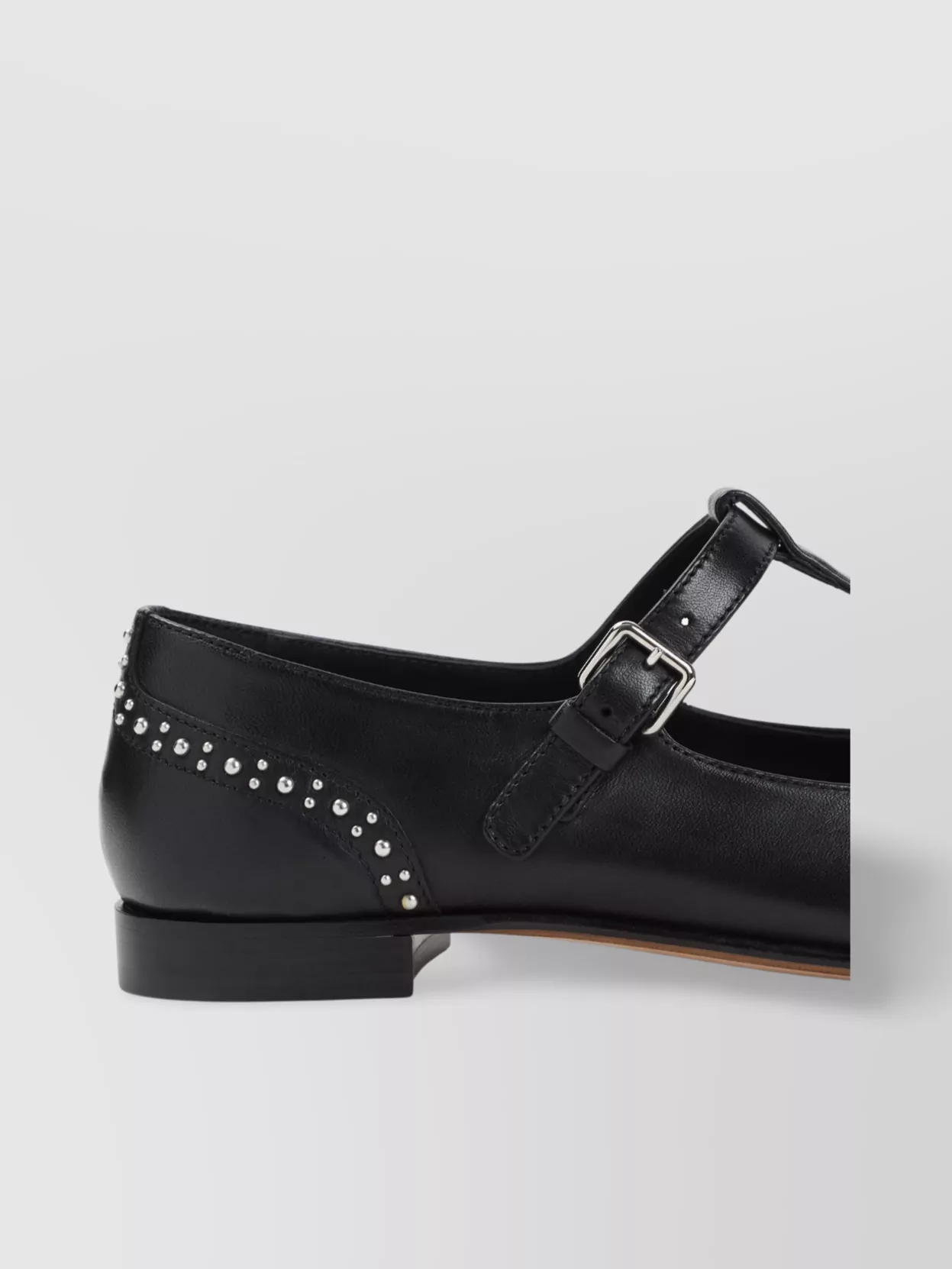 Church's Studded T-Bar Sandals Cut-Out Design