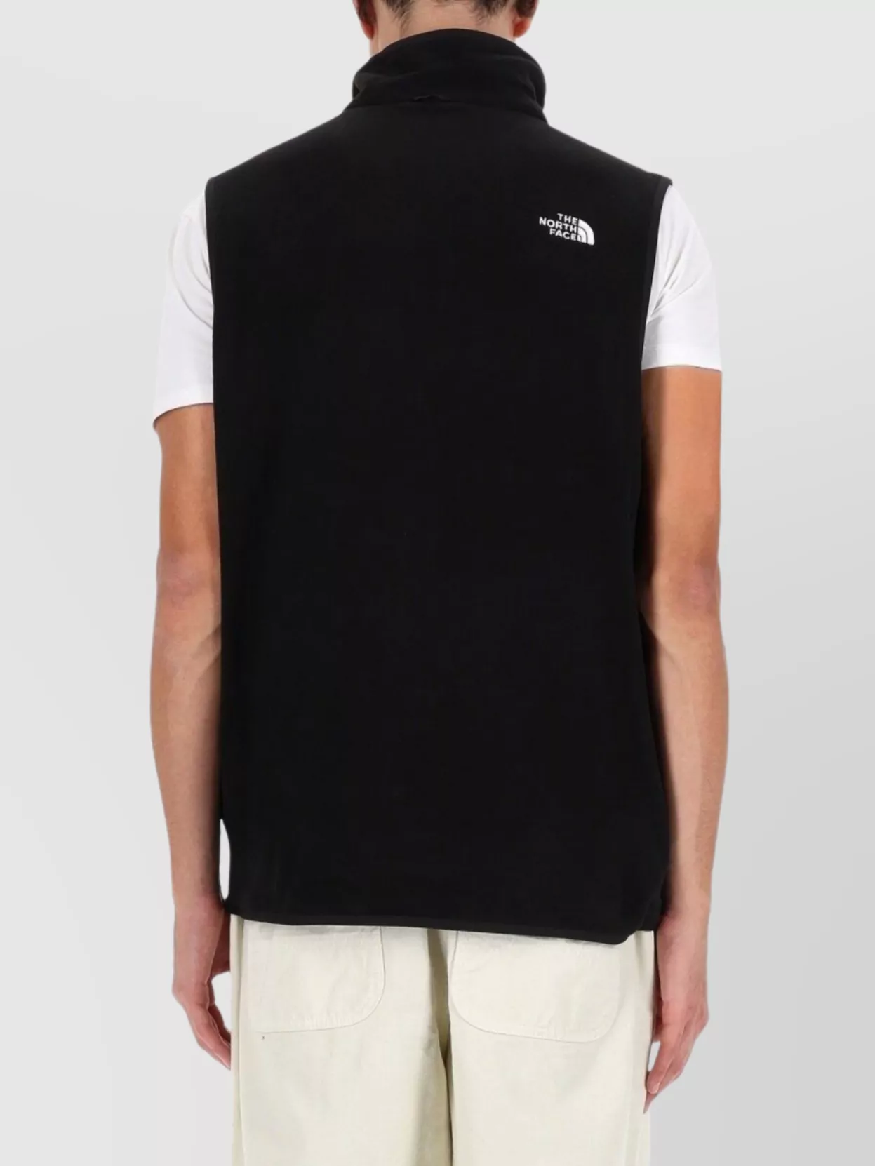 The North Face High Neck Sleeveless T-Shirt Side Pockets