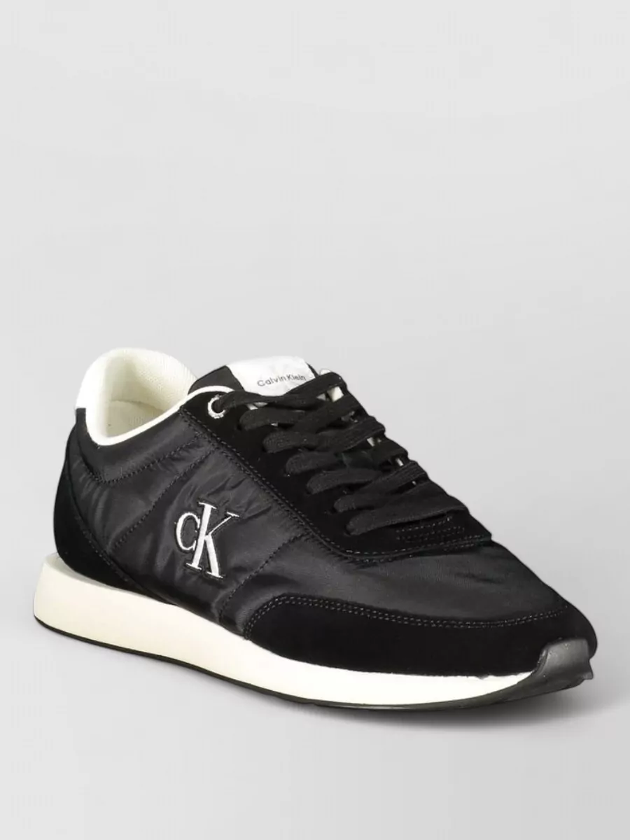 Calvin Klein leather low-top sneakers