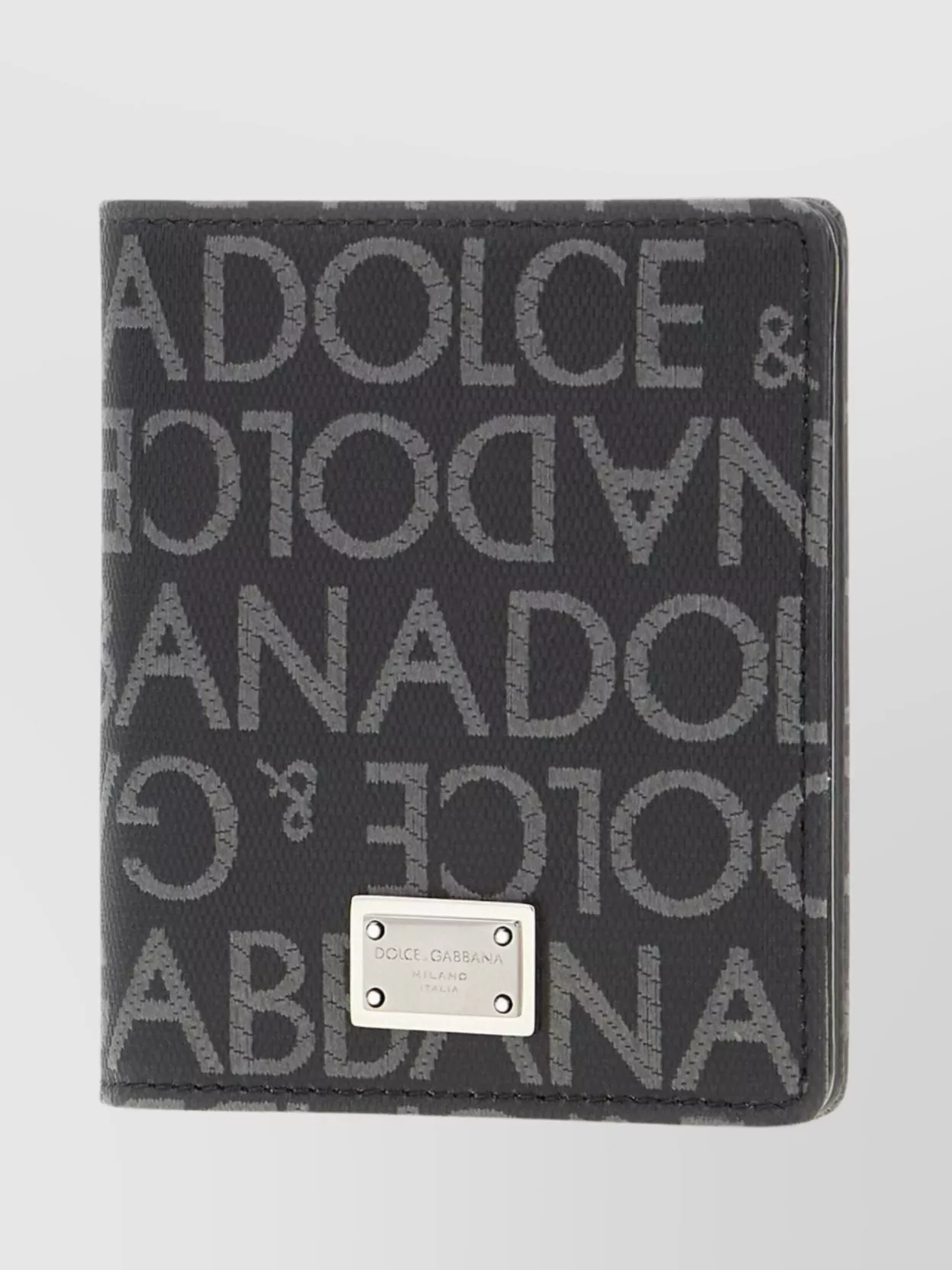 Dolce&Gabbana Fabric Wallet Logo Pattern