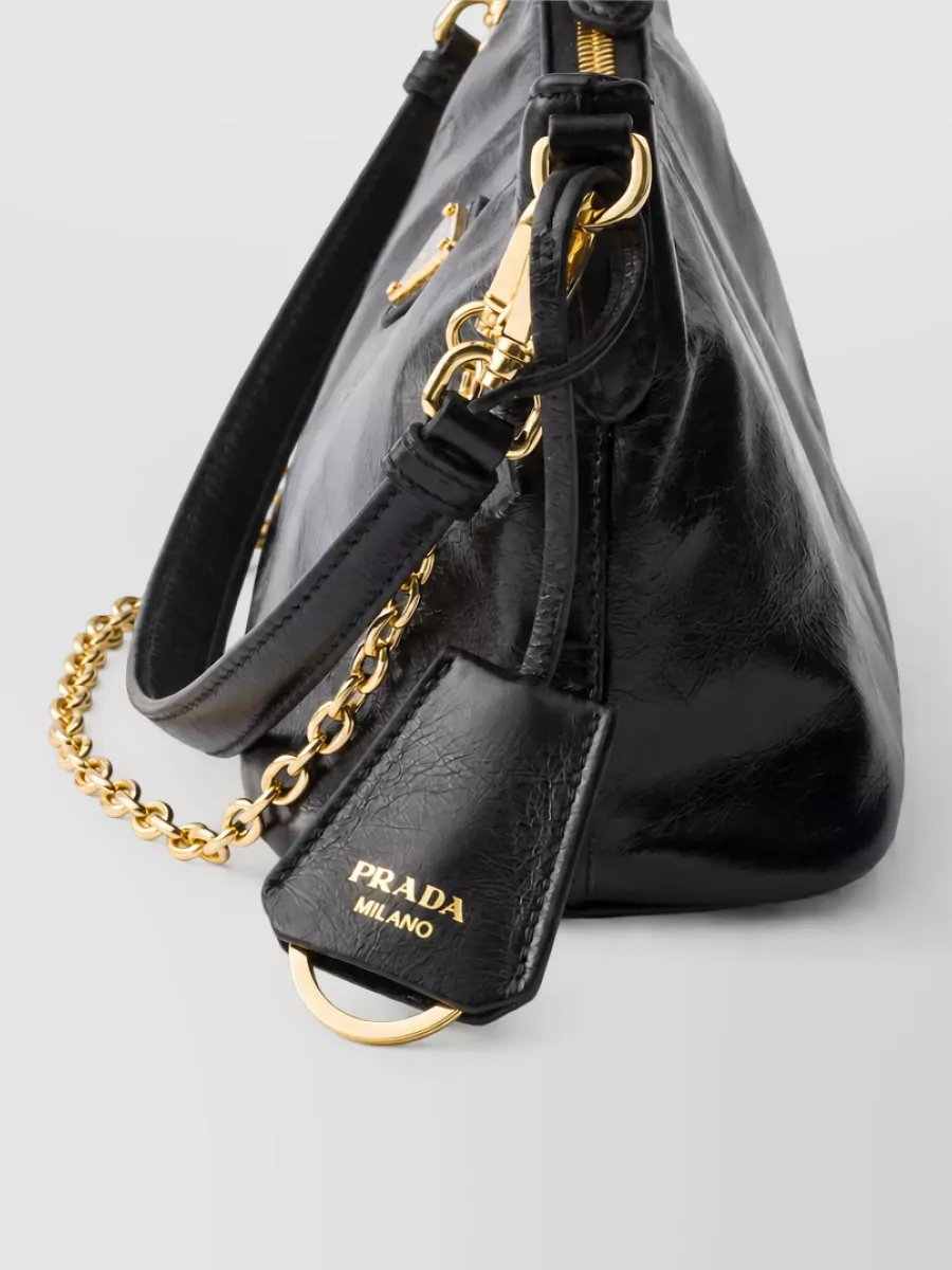 Prada Re-Edition Mini Leather Clutch Bag
