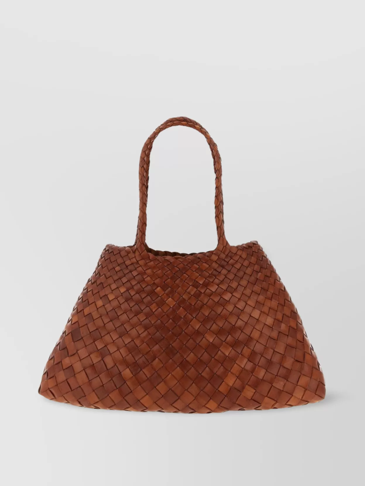 Dragon Diffusion Large Shoulder Bag With Dual Handles And Woven Design