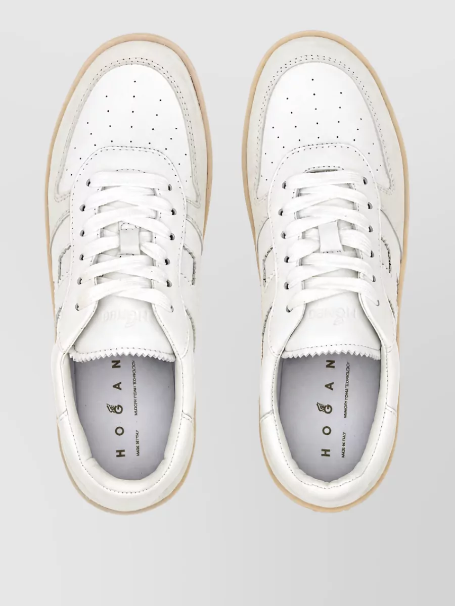 Hogan Leather Low-Top Sneakers