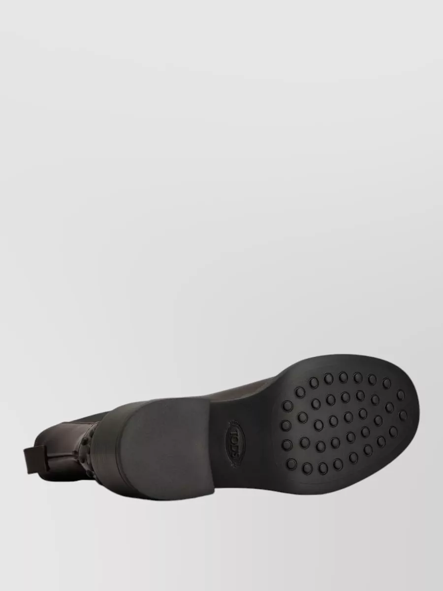 Tod's Leather Chelsea Ankle Boots