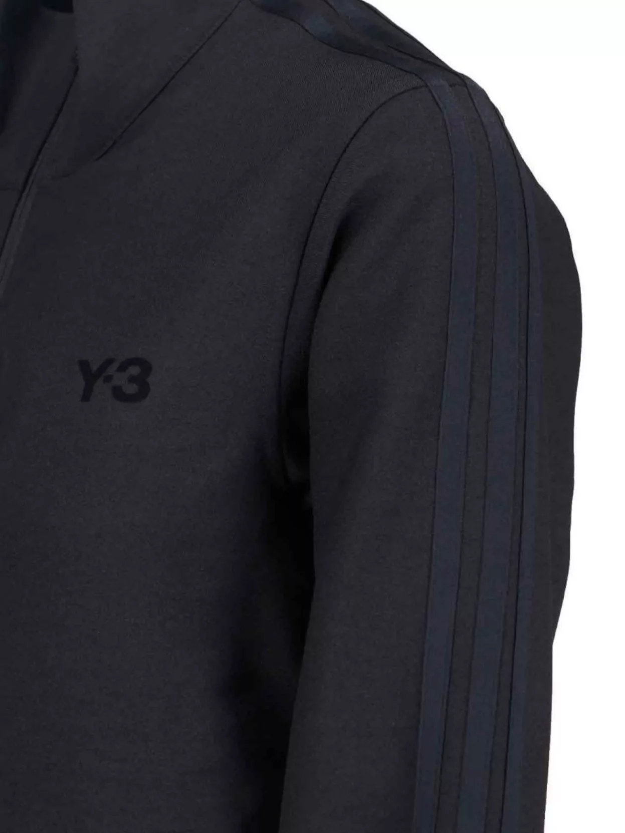 Y-3 High Collar Long Sleeve Sweatshirt Jacket