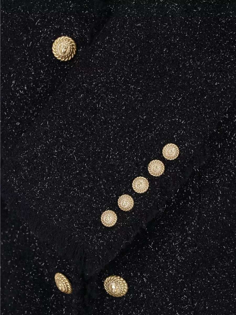 Balmain Double-Breasted Coat