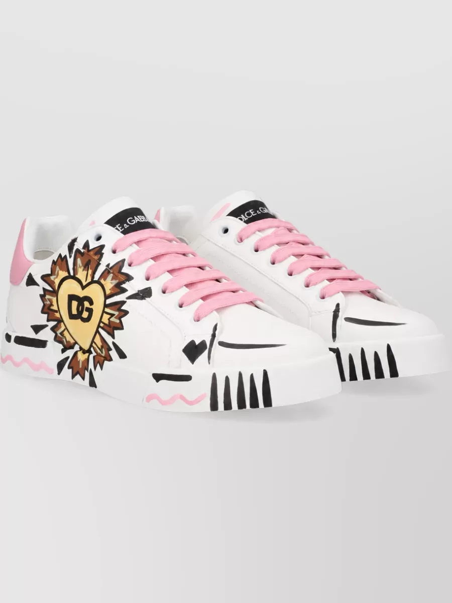 Dolce&Gabbana Portofino Sneaker Casual Style Rubber Sole