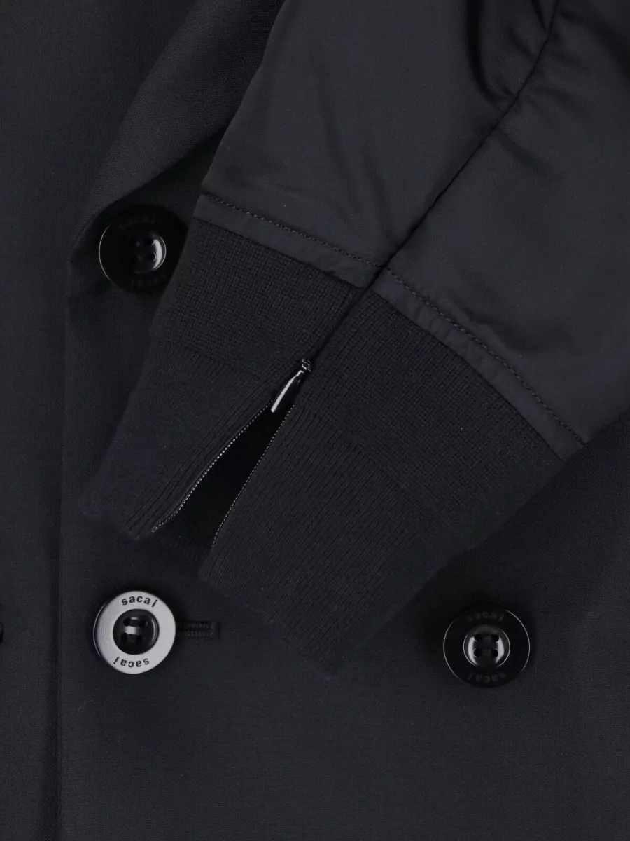 Sacai Double Breasted Coat
