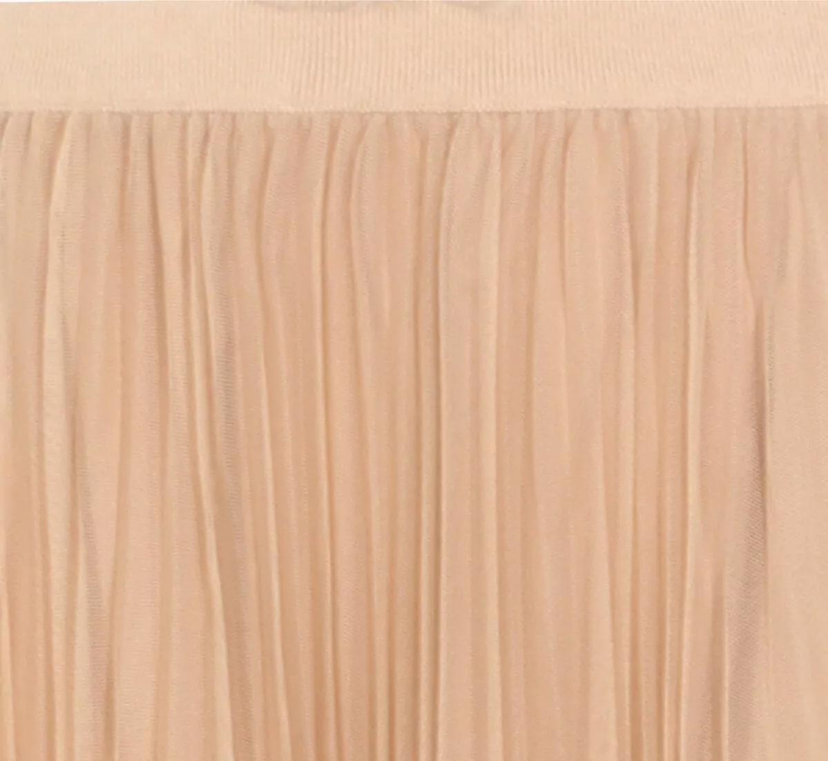 Fabiana Filippi Layered Pleated Skirt Sheer Overlay Midi