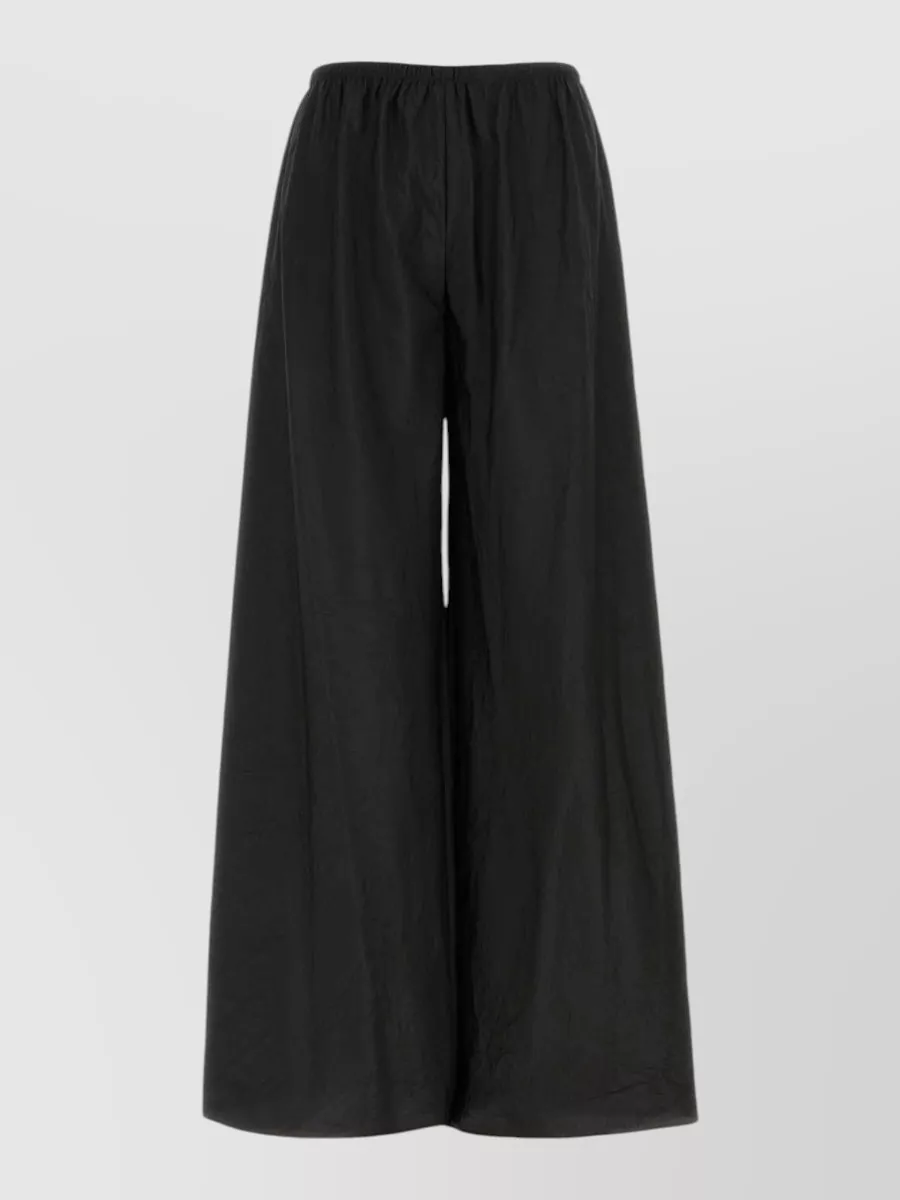 The Row silk wide-leg pants