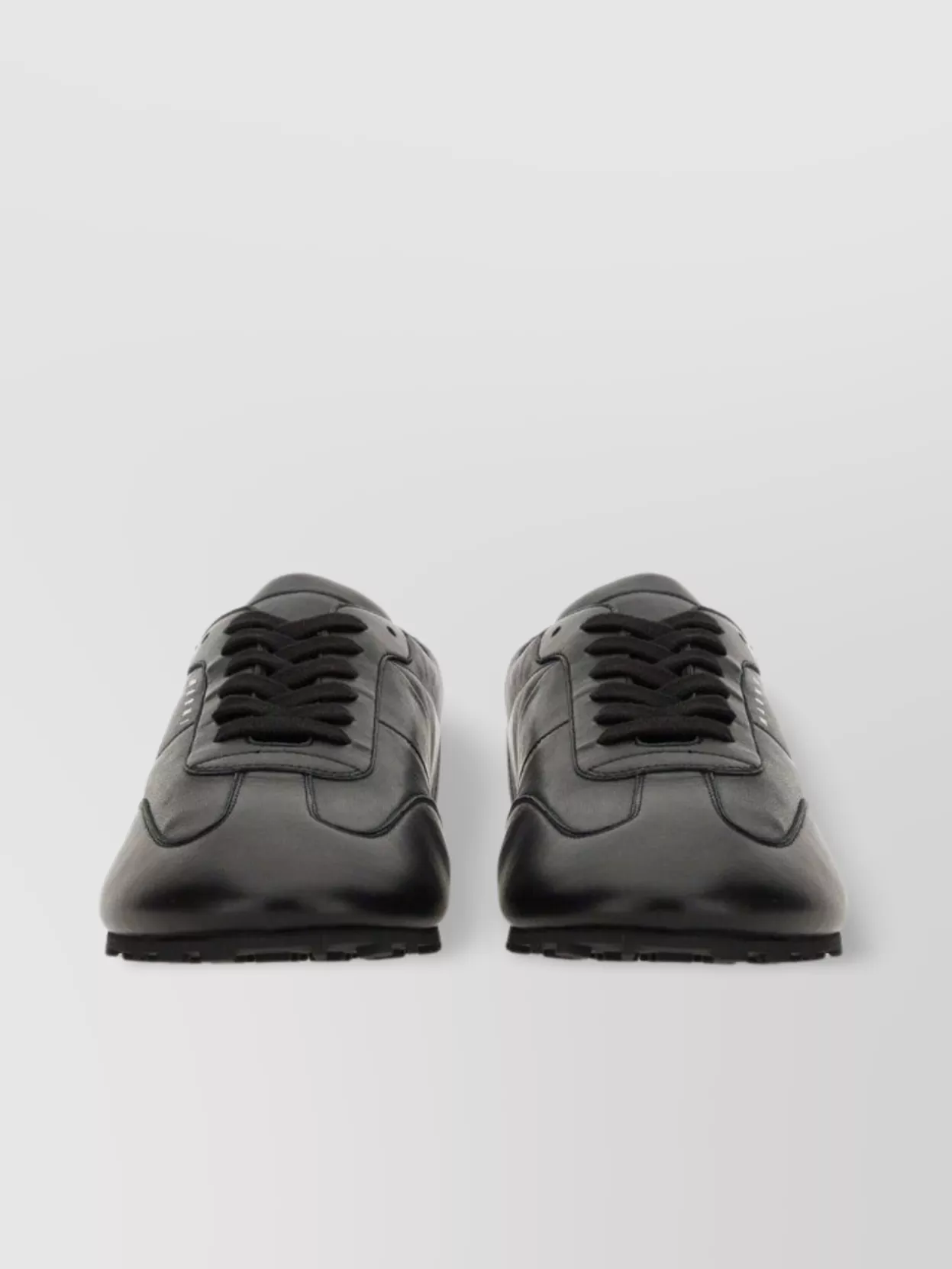 Marni Low-Top Round Toe Rubber Sole Sneakers