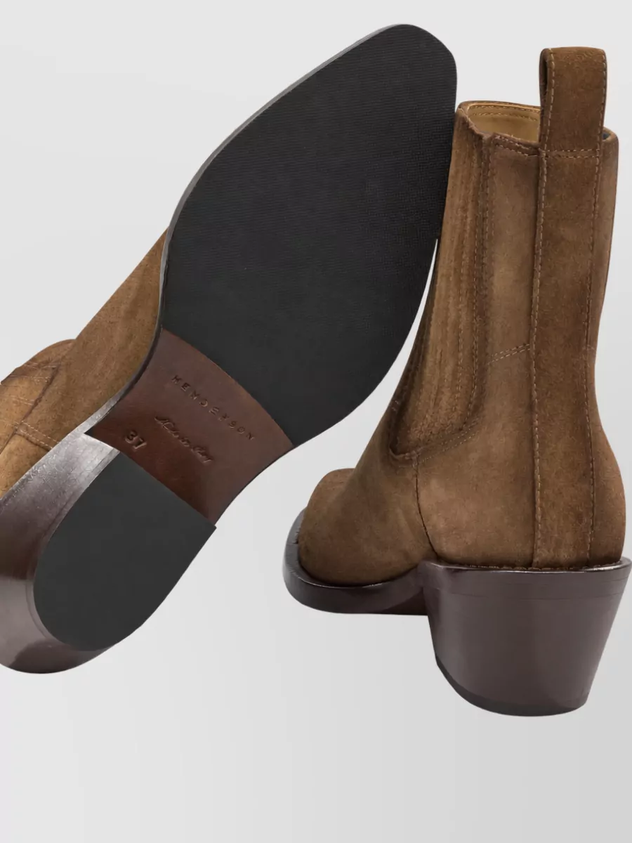 Henderson Baracco Suede Ankle Boots