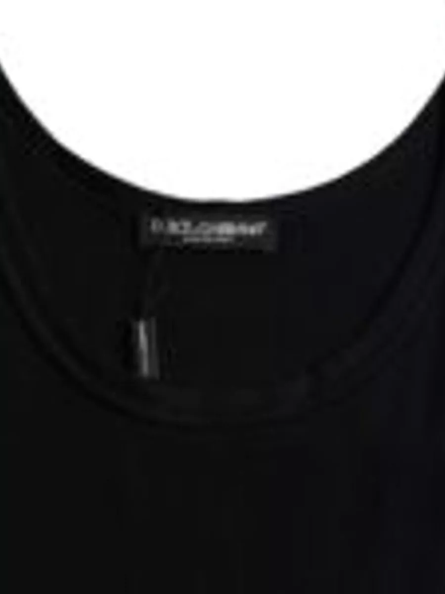 Dolce&Gabbana Cotton Sleeveless Tank Top
