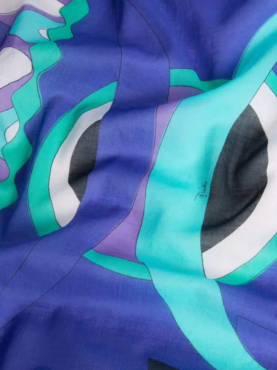 Pucci Cotton Vivara Print Sarong