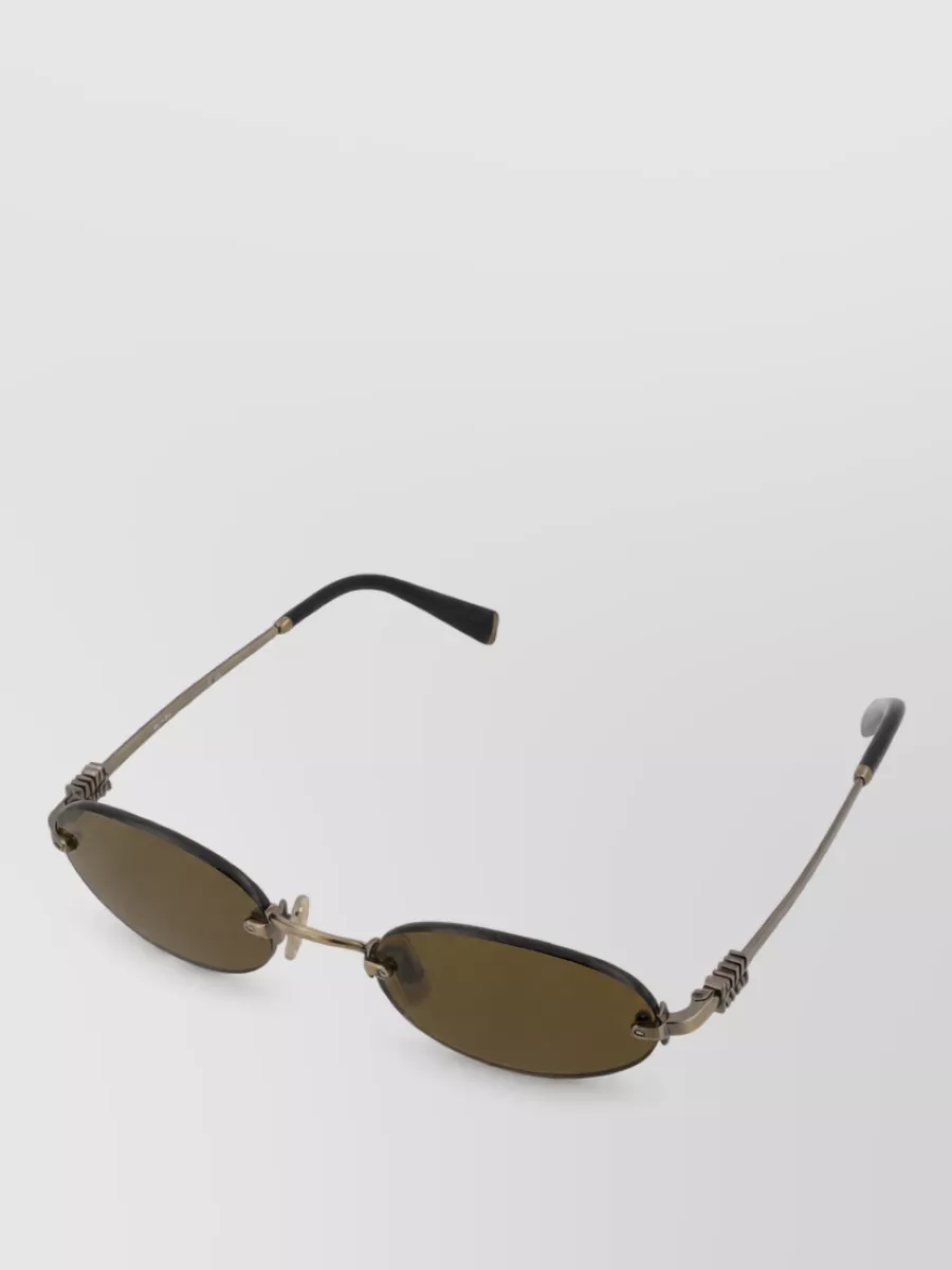 Miu Miu Metal Cat-Eye Sunglasses