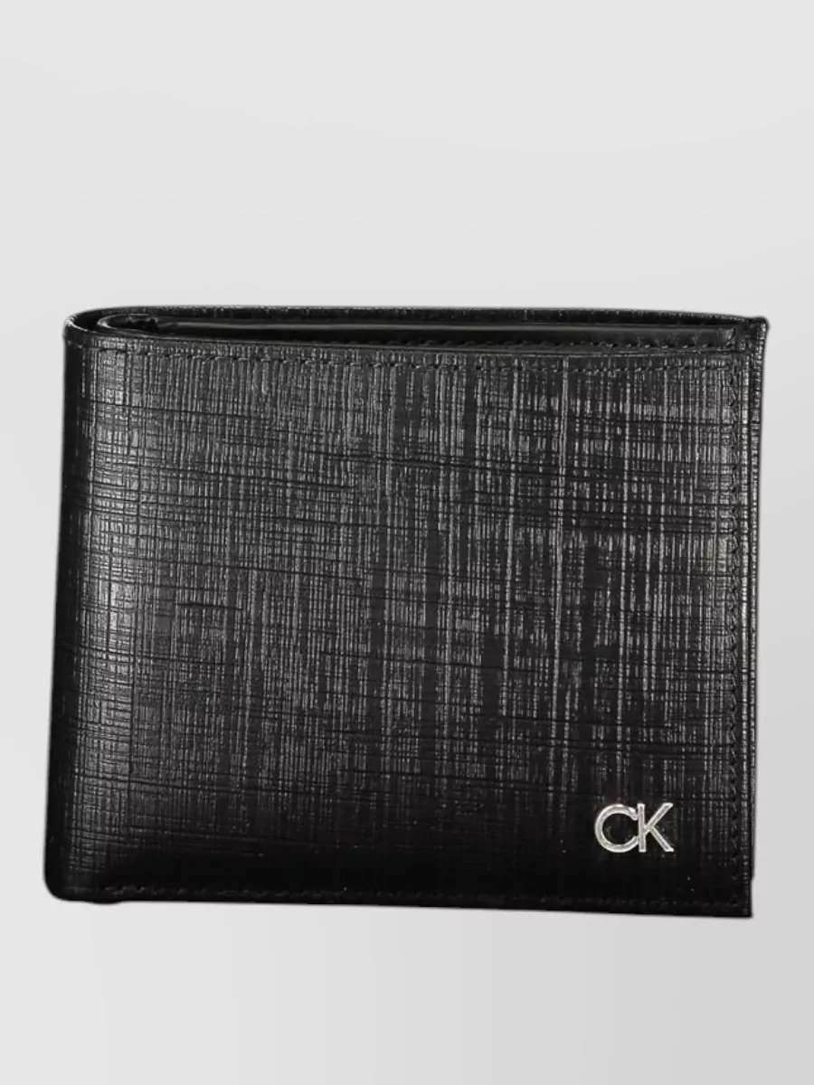Calvin Klein textured leather wallet