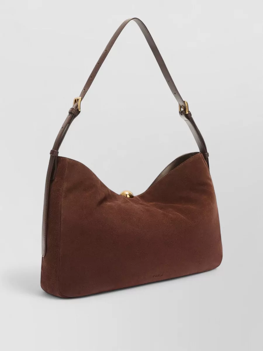 Furla Sfera L Leather Shoulder Bag