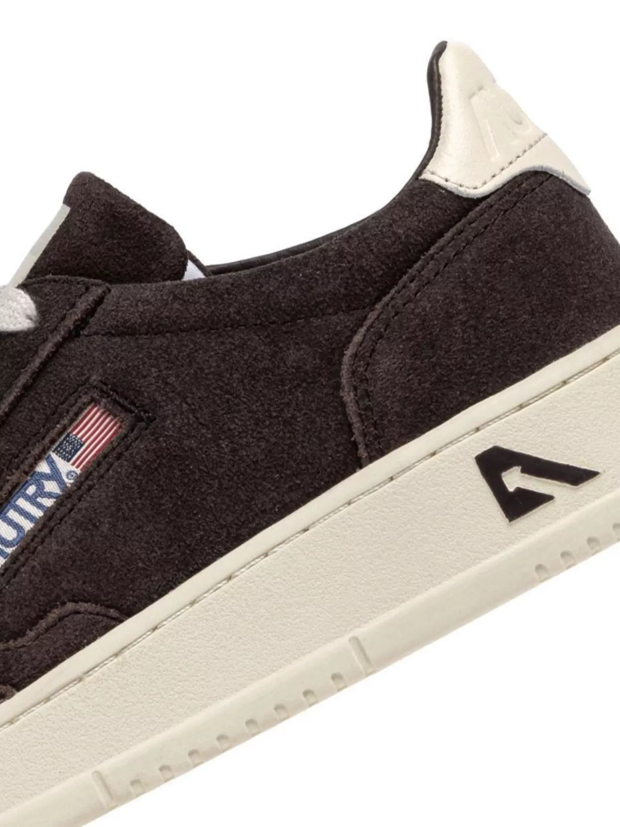 Autry Low-Top Suede Sneakers Rubber Sole