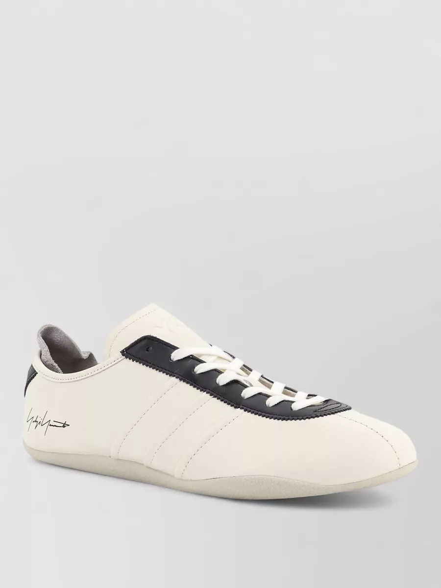 Y-3 Leather low-top sneakers
