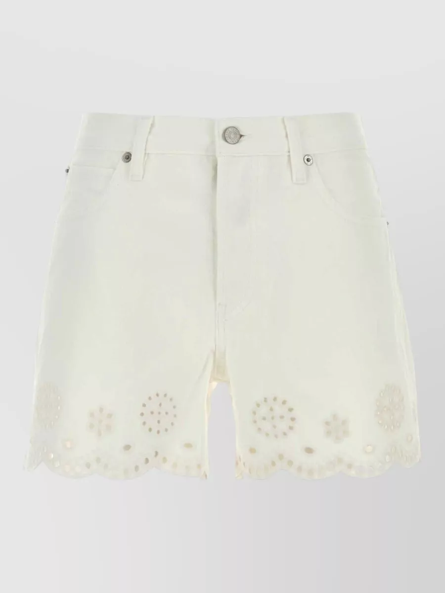 Frame denim tailored shorts