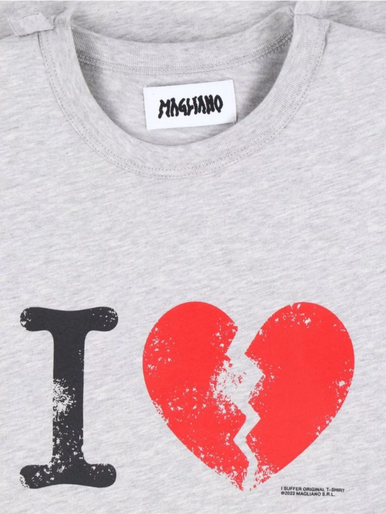 Magliano Graphic Print Crew Neck Short Sleeve T-Shirt