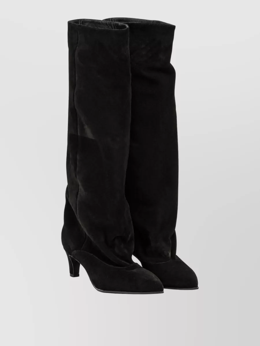Strategia Suede Leather Ankle Boots