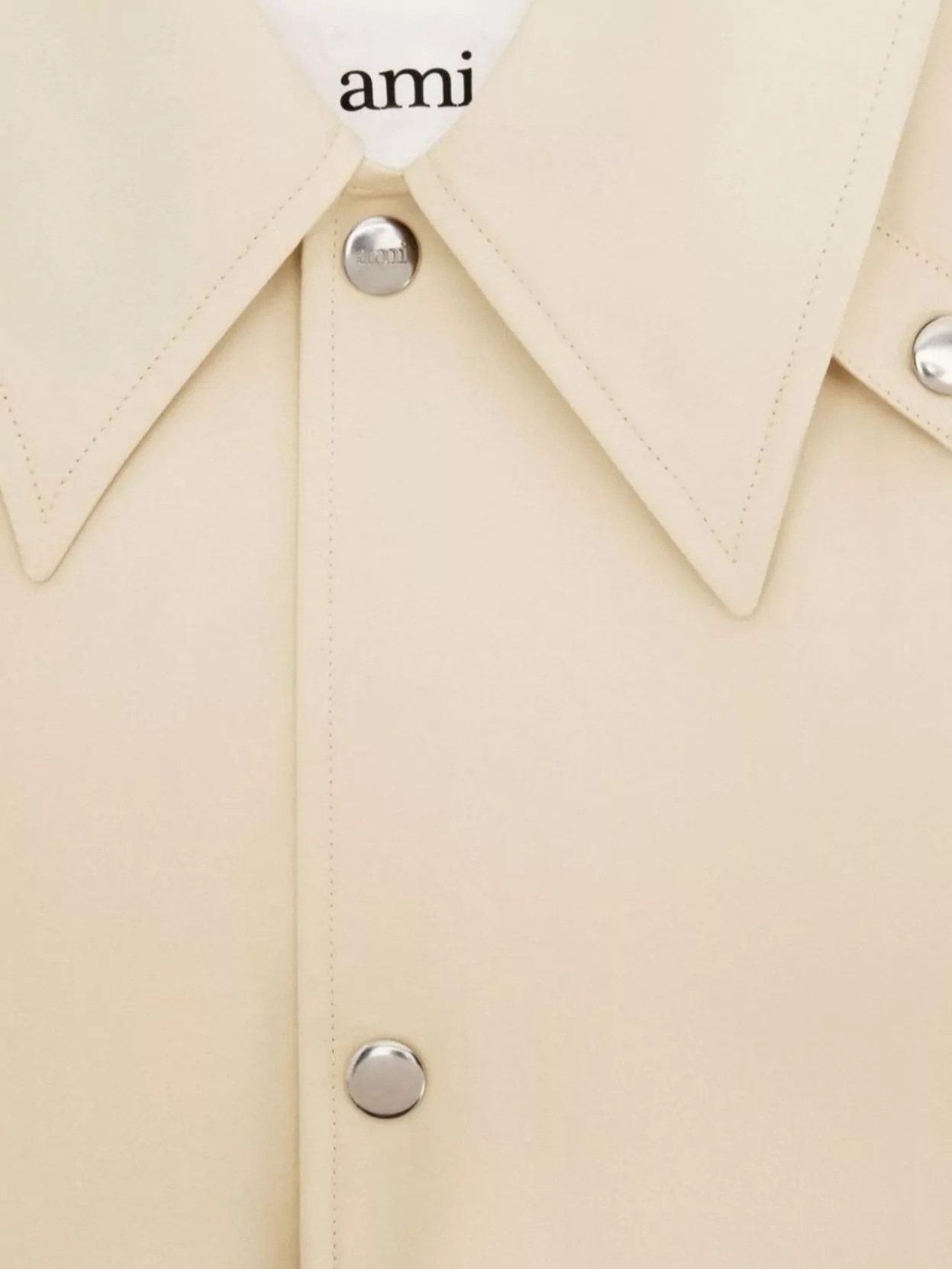 Ami Paris Wool Coats Back Vent