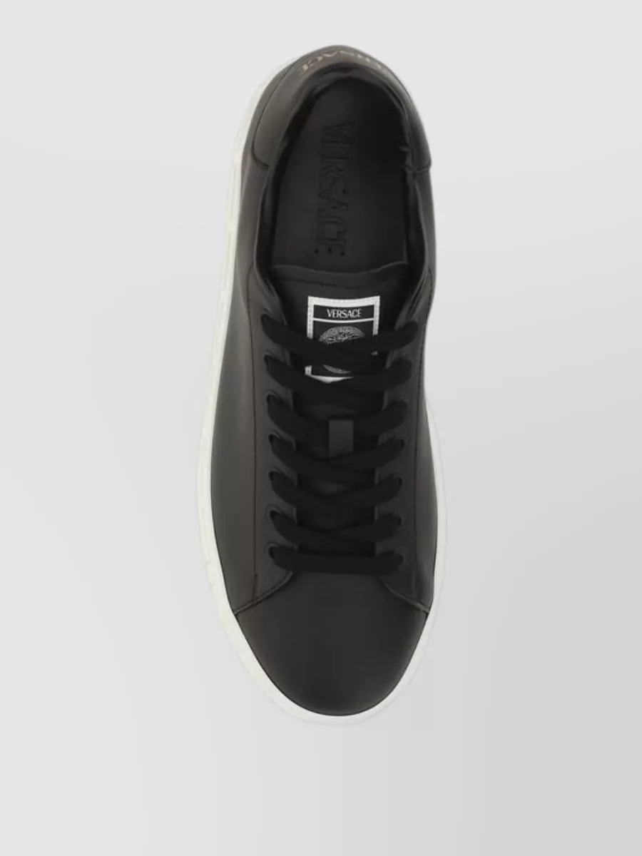 Versace Leather Sneakers