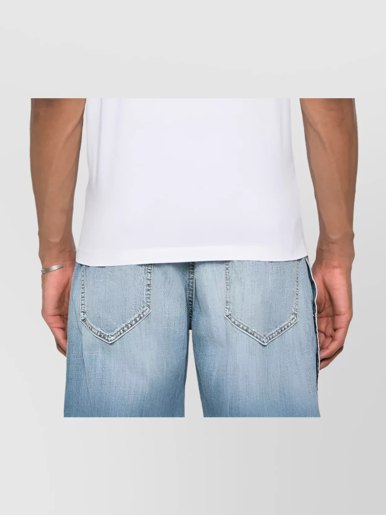 Dsquared2 Logo Appliqué Crew Neck Jersey T-Shirt