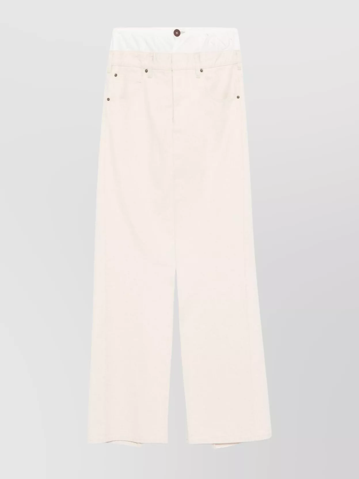 Maison Margiela Denim Long Skirt High Waist