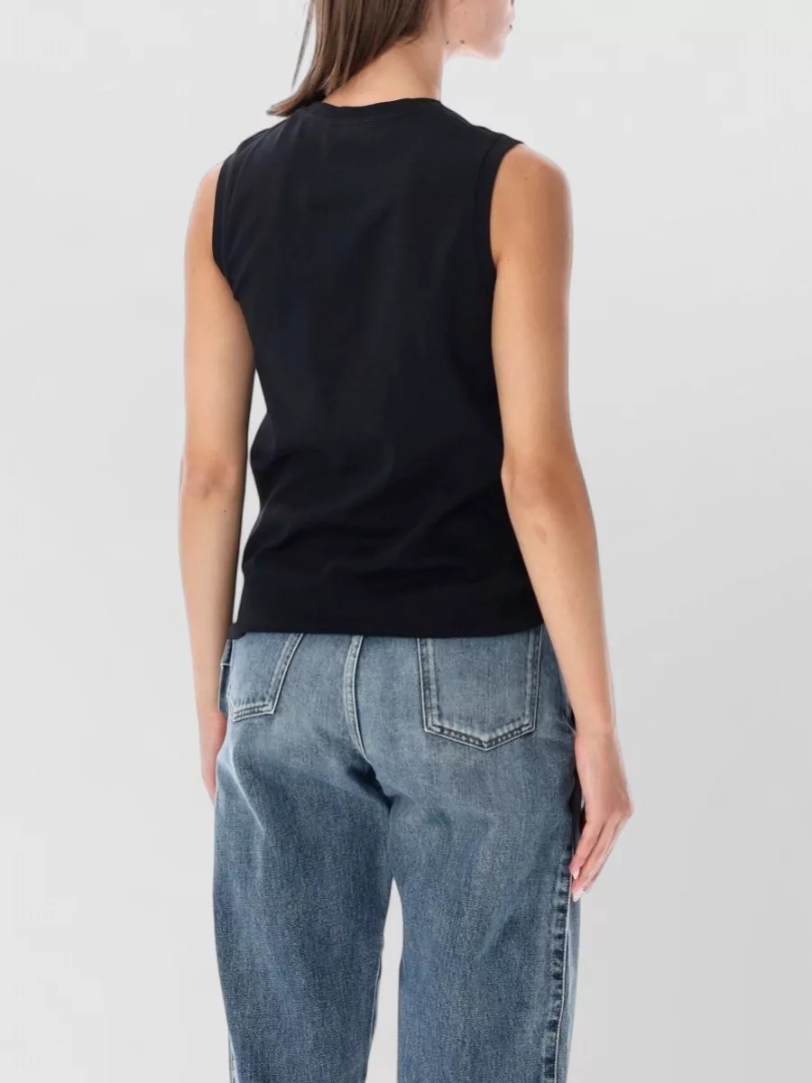 Jw Anderson Ribbed Hem Tank Top