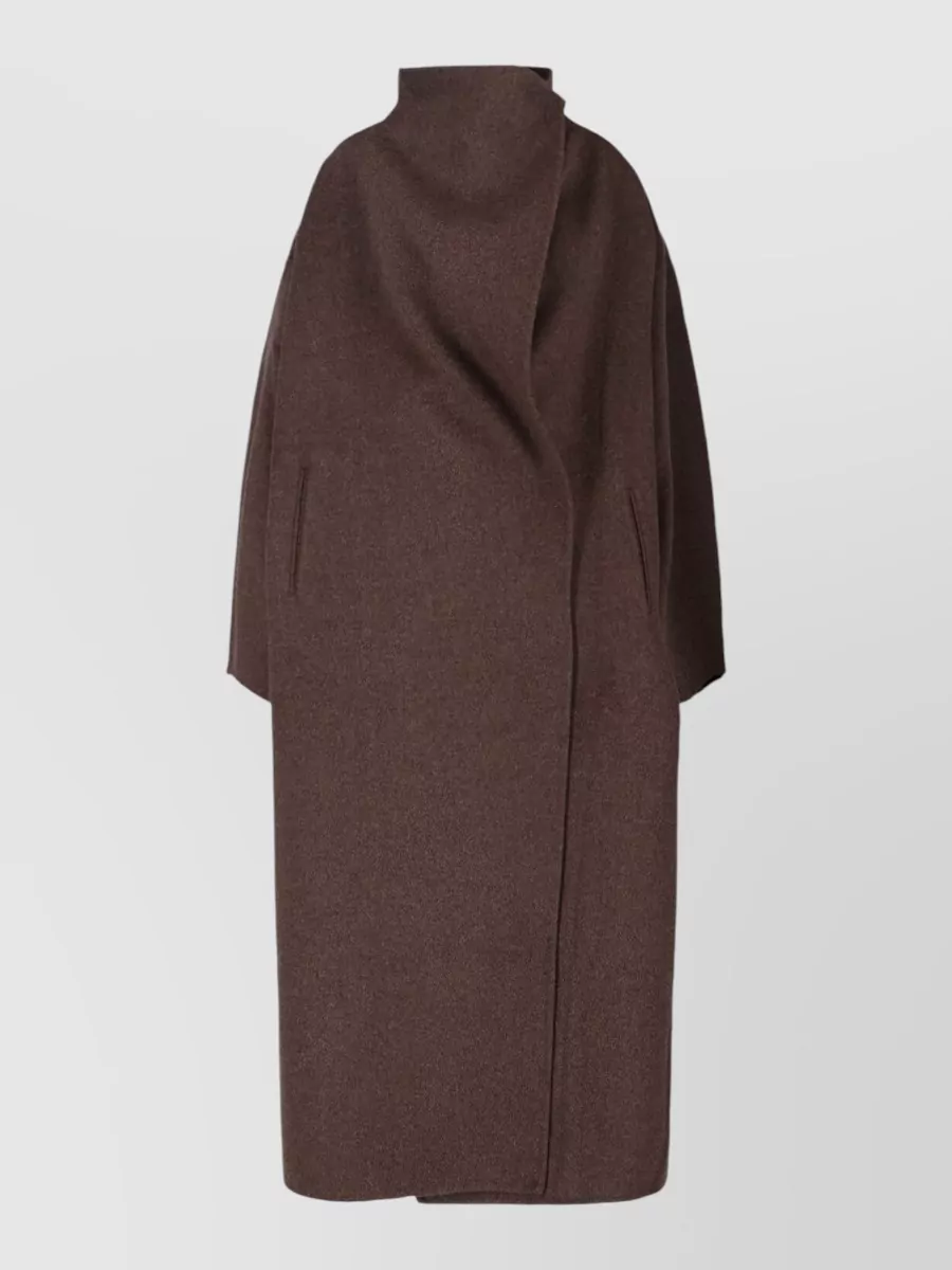 The Frankie Shop oversized funnel neck coat
