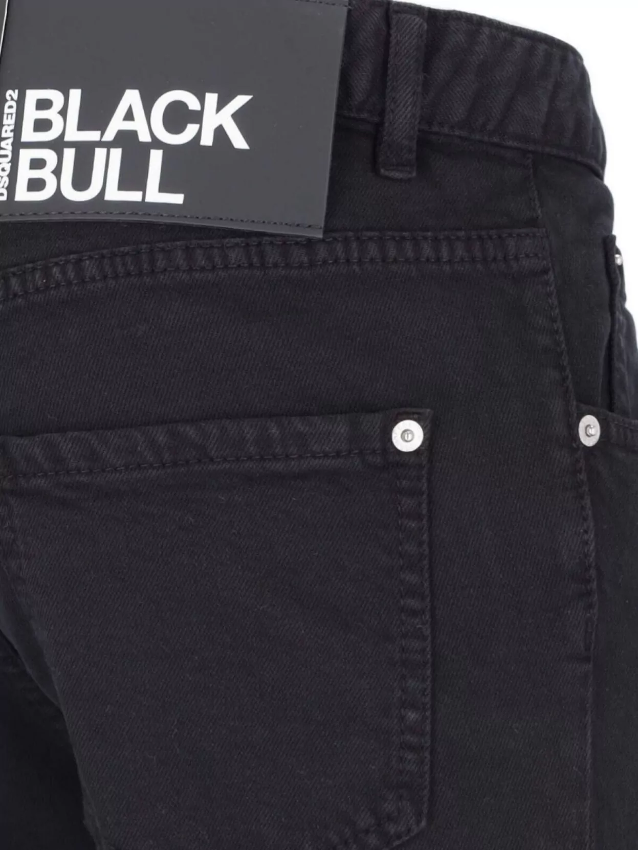 Dsquared2 Straight Leg Trousers With Belt Loops