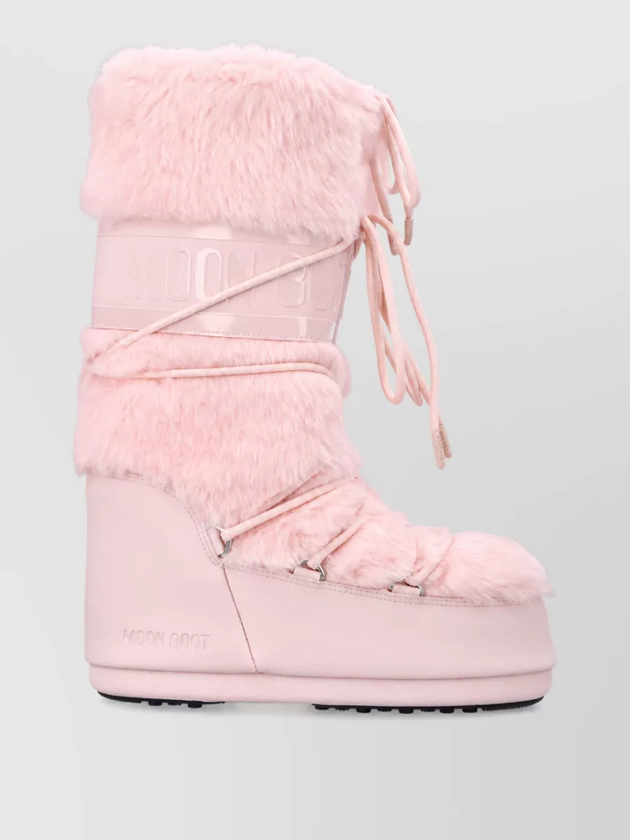 Moon Boot Faux Fur High Boots