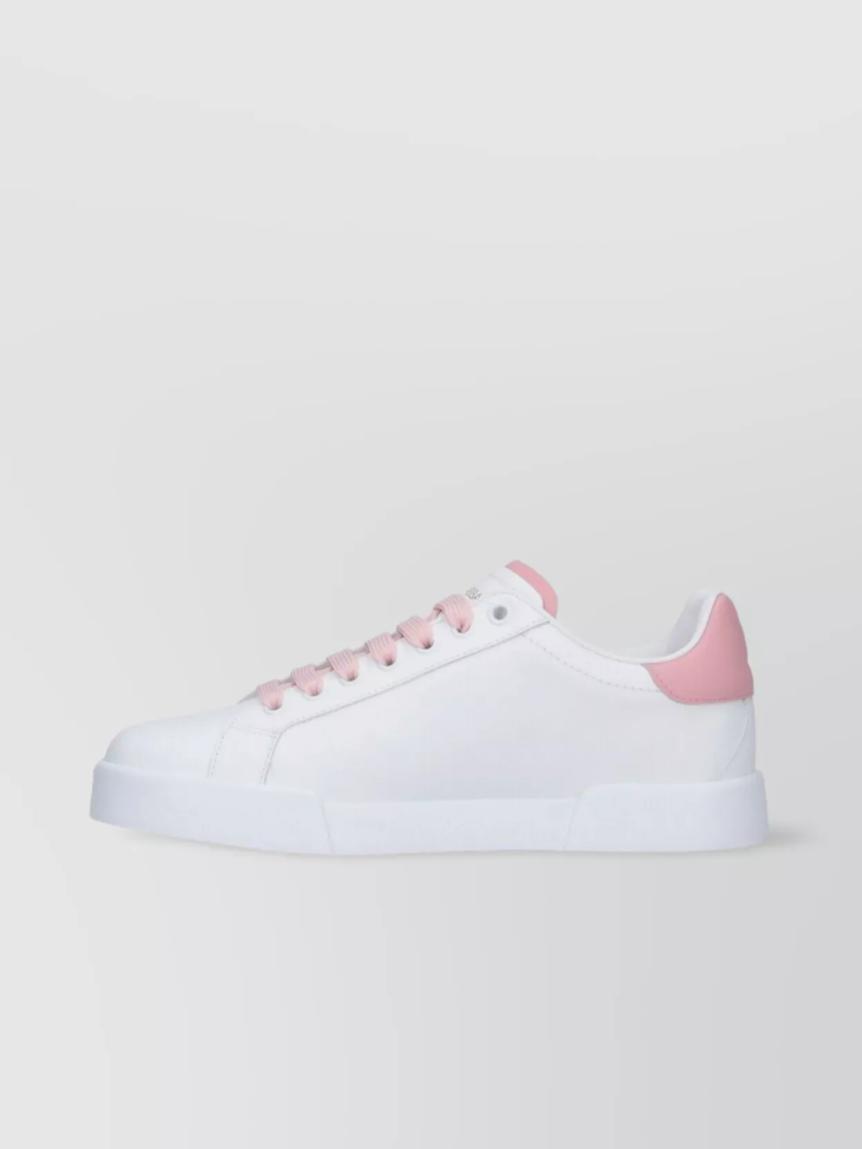 Dolce&Gabbana Low Top Sneakers With Contrast Heel Tab