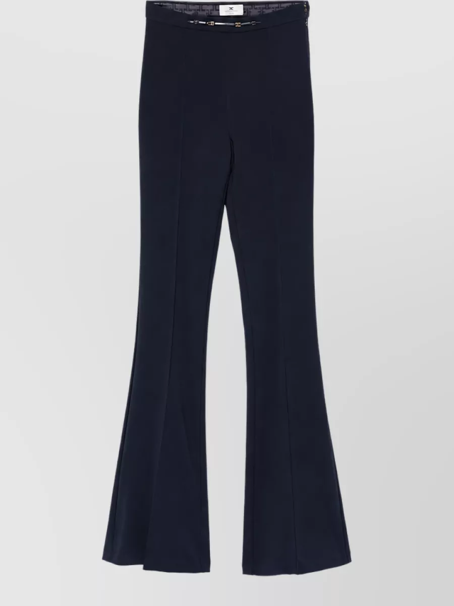 Elisabetta Franchi High-rise flared trousers