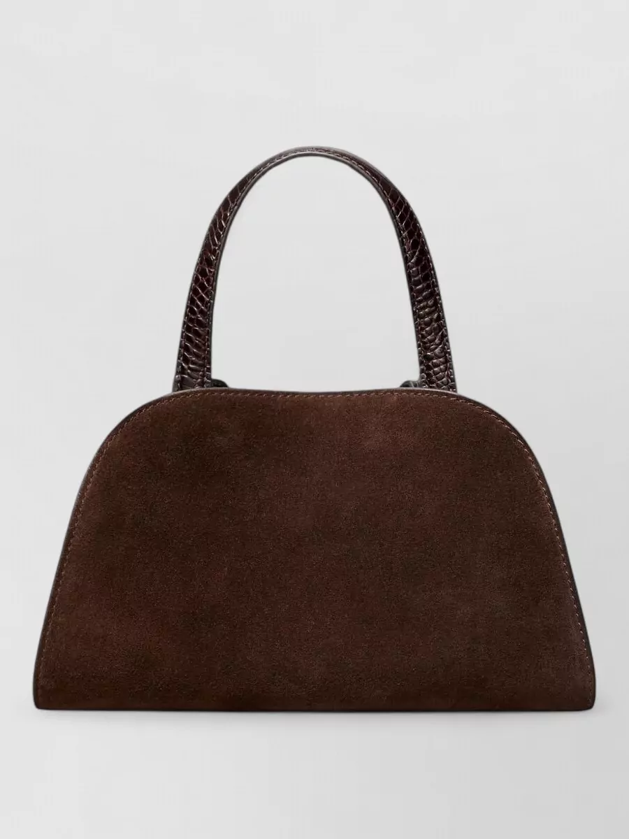 Tory Burch Romy Small Suede Shoulder Bag