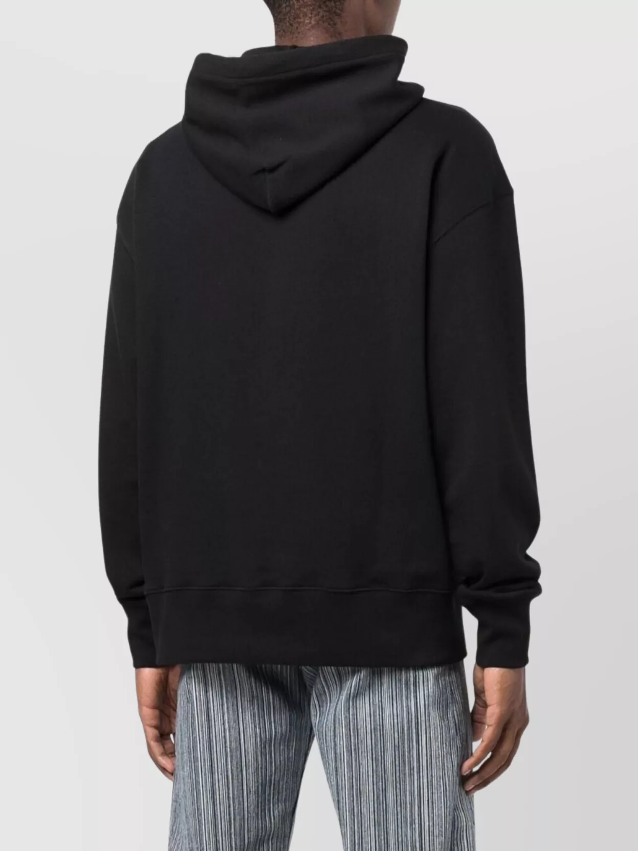 Msgm Logo Print Cotton Hoodie