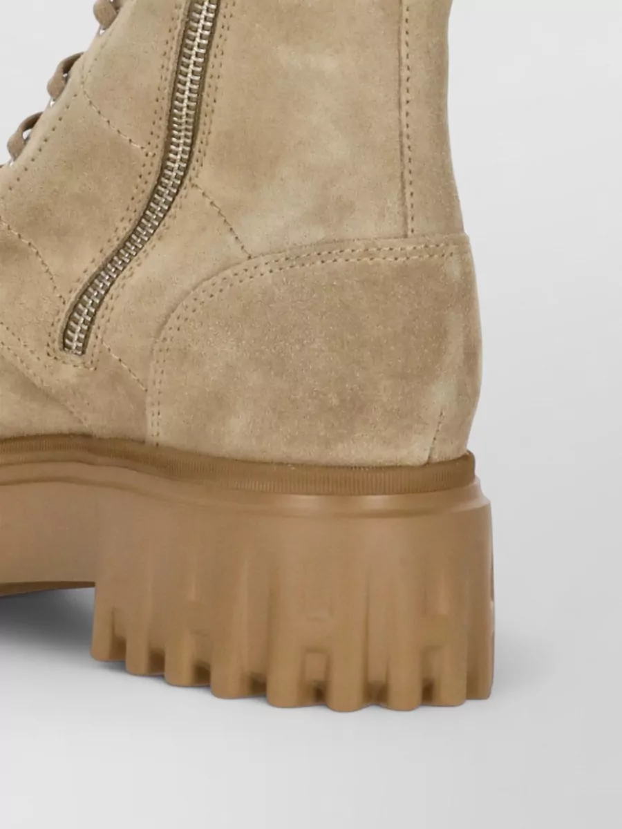 Hogan Leather Ankle Boots