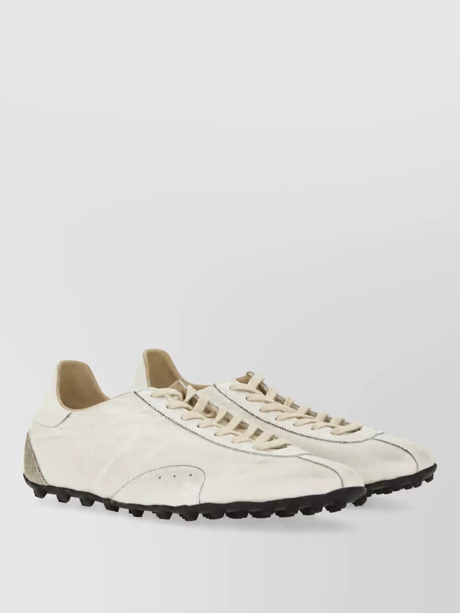 Maison Margiela Sprinters Lace Up Sneaker Rubber Sole