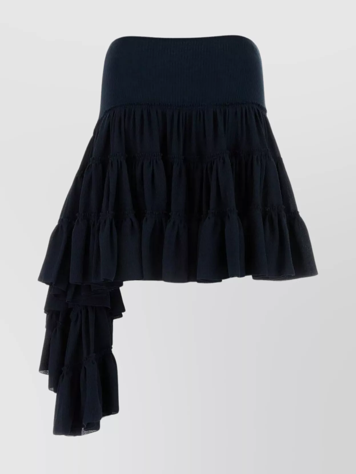 Loewe Midnight Silk Mini Skirt